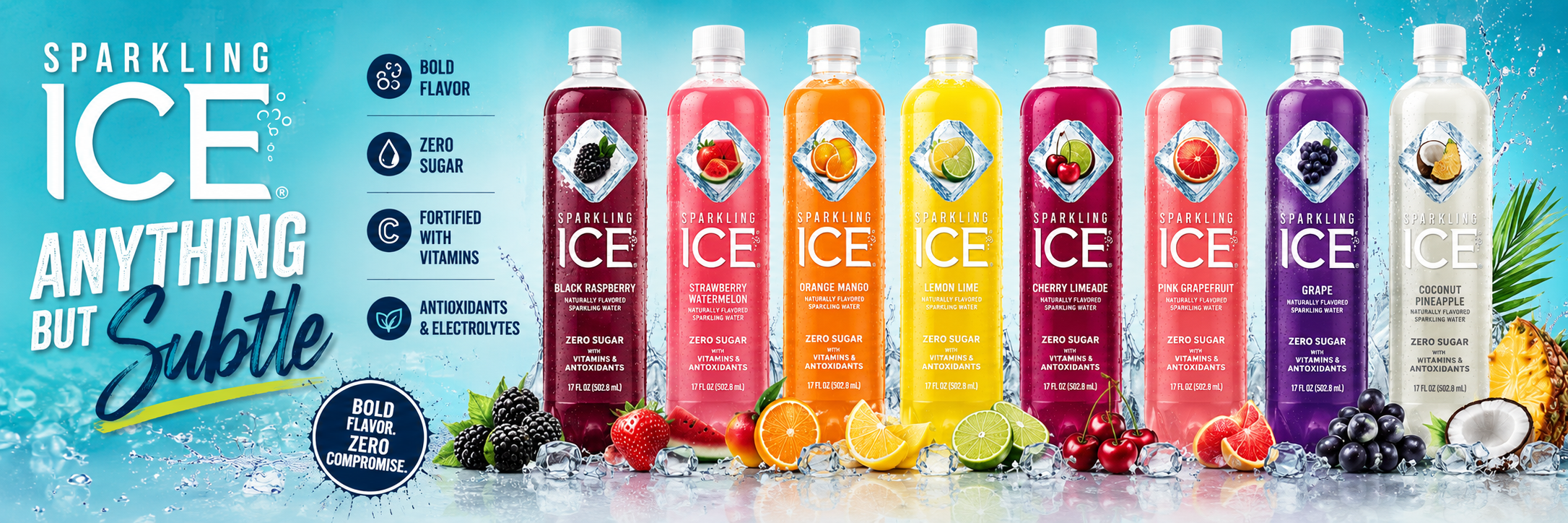 Sparkling ice